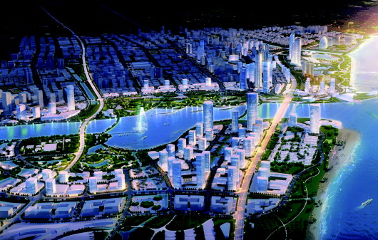 青島海洋高新區轉型升級為"新區之心"添新動能